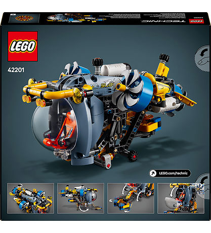 LEGO® Technic - Deep-Sea Research Submarine 42201 - 413 Partar