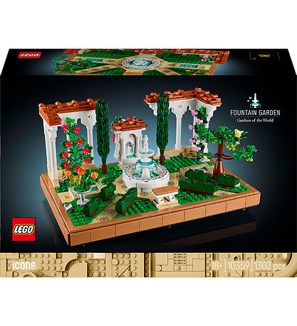 LEGO® Icons - Fontänträdgård 10359 - 1302 Delar