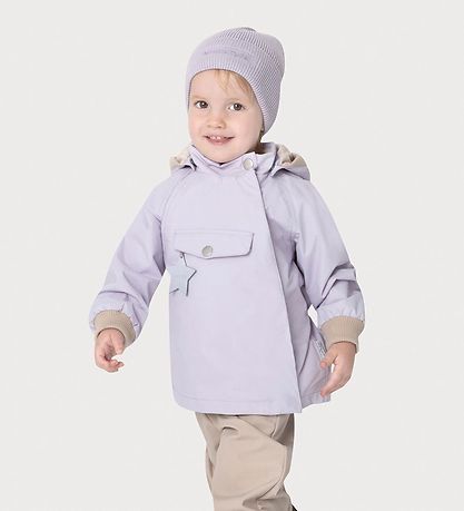 Mini A Ture Sommarjacka - MatWai Fleece - Tistel
