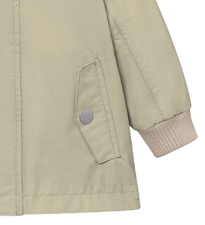 Mini A Ture Sumarjakki - MatWally Flís - Elm Green