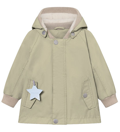 Mini A Ture Sumarjakki - MatWally Flís - Elm Green