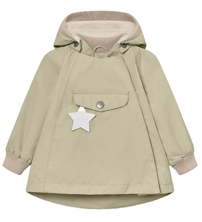 Mini A Ture Sumarjakki - MatWai Flís - Elm Green