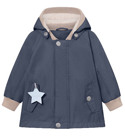 Mini A Ture Lightweight Jacket - MatWally Fleece - Ombre Blue
