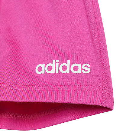 adidas Performance T-paita/Shortsit - 160 - Vaaleanpunainen/Valk