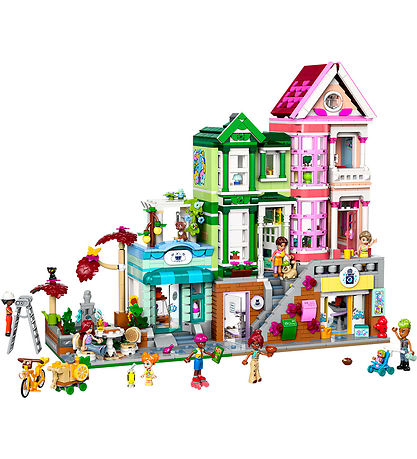 LEGO® Friends - HLC asunnot ja liiketilat 42670 - 2040 Osaa