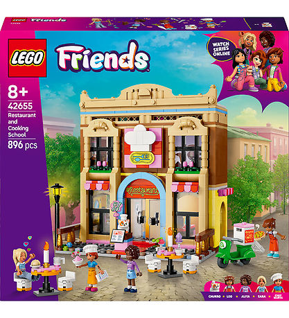 LEGO® Friends - Le restaurant et l?école de cuisine 42655 - 896 