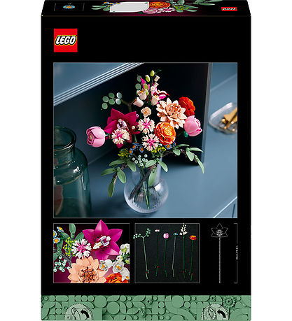 LEGO® Botanicals - Vacker rosa blombukett 10342 - 749 Delar