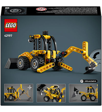 LEGO® Technic - Backhoe Loader 42197 - 104 Partar