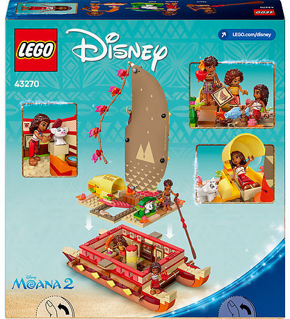 LEGO® Disney - Moana 2 - Moana's Adventure Canoe 43270 - 529 Par