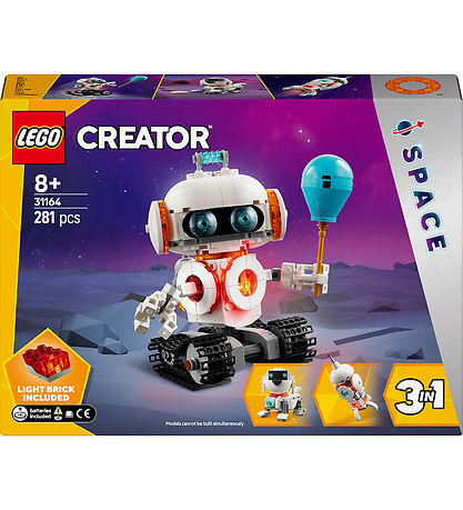 LEGO® Creator - Space Robot 31164 - 3-in-1 - 281 Parts
