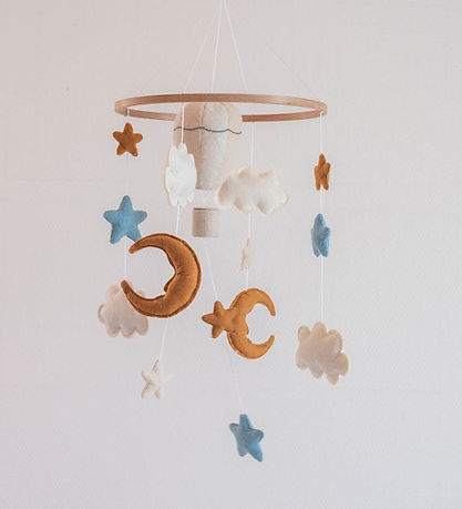 That's Mine Baby Mobile - Felt - Blace - Air Balloon