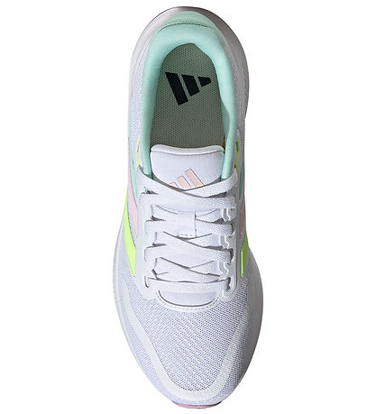 adidas Performance Skór - Runfalcon 5 J - Hvítur/Myntugrænt/Blei