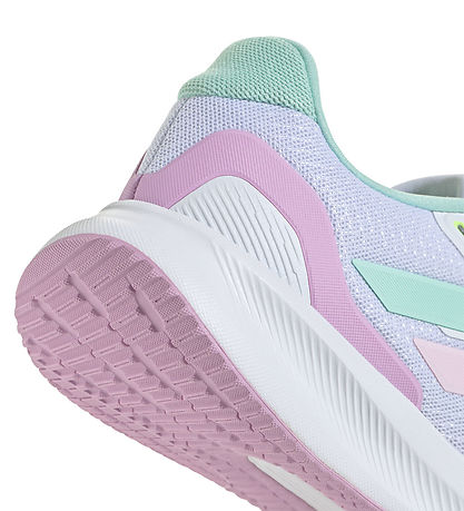 adidas Performance Skór - Runfalcon 5 J - Hvítur/Myntugrænt/Blei