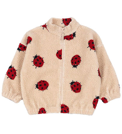 Konges Sløjd Fleece Jacket - Jody - Ladybug Sand