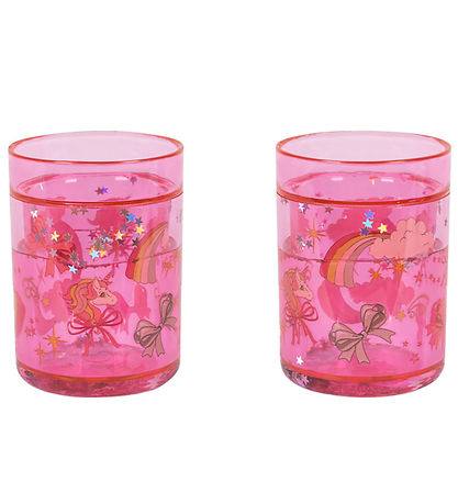 Konges Sløjd Glimmerbecher - 2er-Pack - Rainbow Bow