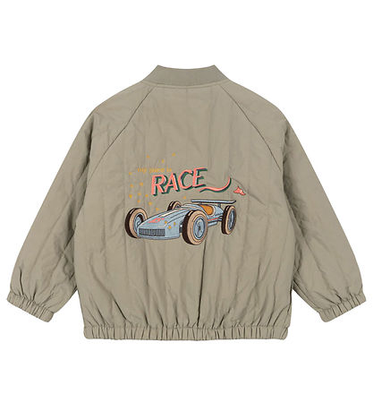 Konges Sløjd Thermo Jacket - Juno Bomber - Laurel Oak w. Print