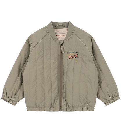 Konges Sløjd Thermo Jacket - Juno Bomber - Laurel Oak w. Print