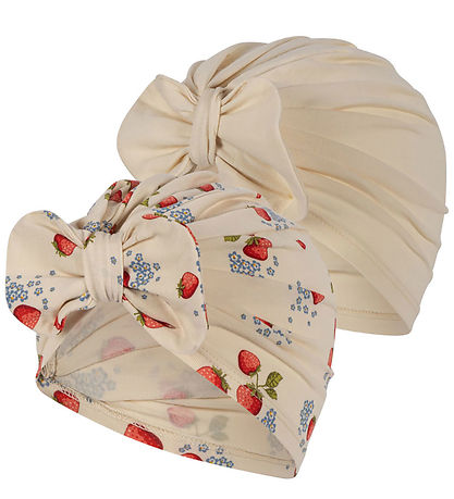 Konges Sløjd Mütze - 2er-Pack - Bambi Bunnet - Jam Mix