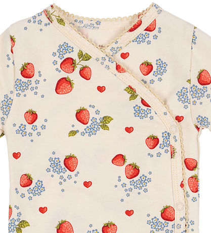 Konges Sløjd Wrap Bodysuit L/æ - Marmalade
