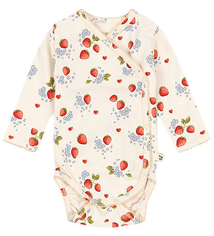 Konges Sløjd Wrap Bodysuit L/æ - Marmalade