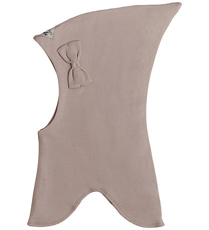 Racing Kids Balaclava - 2-layer - Stone w. Bow
