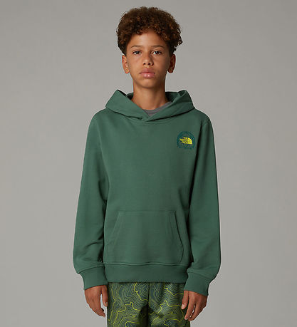 The North Face Huppari - Graafinen rento - Ankka Green M. Neon