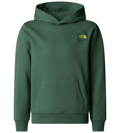 The North Face Huppari - Graafinen rento - Ankka Green M. Neon