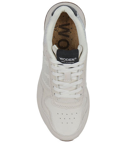 Woden Shoes - Mathilde Runner Leather - Blanc De Blanc