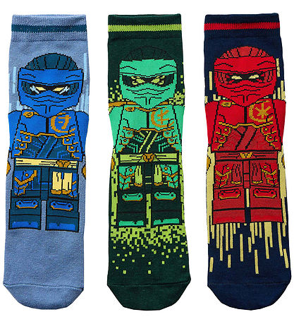 LEGO® Ninjago Socks - LWAgan - 3-Pack - Dark Navy