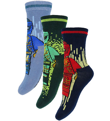 LEGO® Ninjago Socks - LWAgan - 3-Pack - Dark Navy