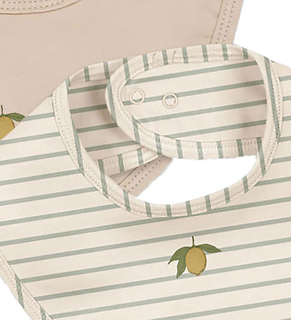 Konges Sløjd Babylätzchen - 2er-Pack - Tee Stripe