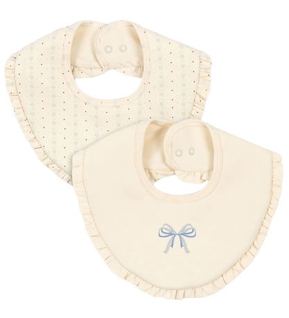 Konges Sløjd Babylätzchen - 2er-Pack - Fat De Fleur/Seedpearl