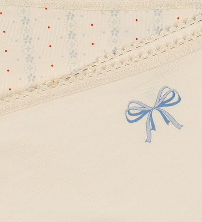 Konges Sløjd Slips - 2er-Pack - Fat De Fleur/Seedpearl