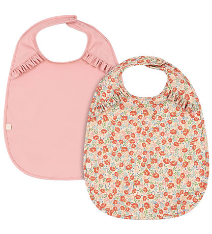 Konges Sløjd Lätzchen - 2er-Pack - Kaluka/Braut Rose