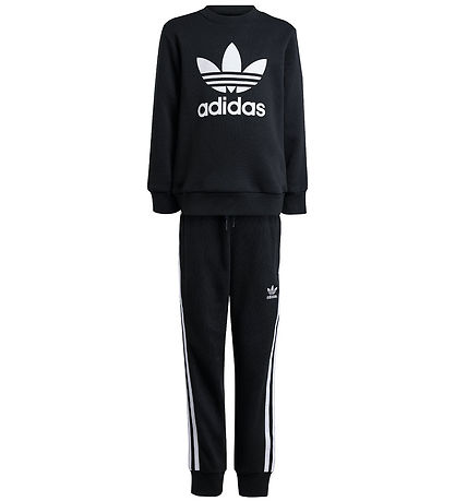adidas Originals Sweat Set - Trefoil - Black w. White