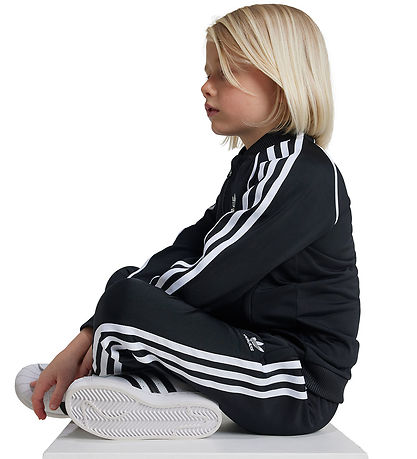 adidas Originals Trainingsanzug - Schwarz m. Weiß
