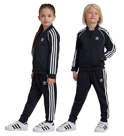adidas Originals Trainingsanzug - Schwarz m. Weiß