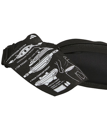 adidas Performance Mittistaska - RUN WB - Svart