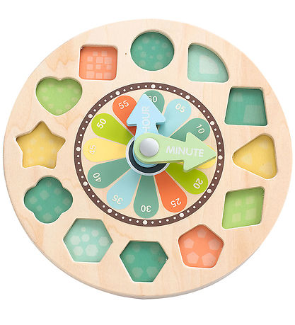 Kinder and Kids Toys - Woodur - Sorting Clock