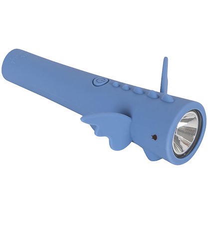 Konges Sløjd Flashlight - Dragon - 15 cm - Blue