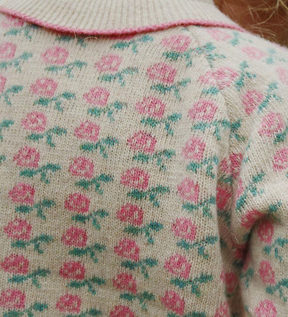 Konges Sløjd Cardigan - Prjónað - Ull/Akrýl - Rose