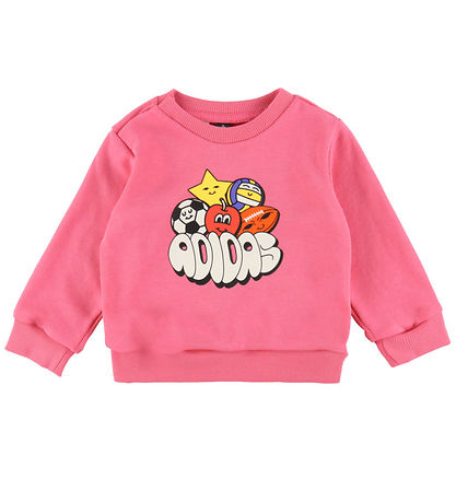 adidas Performance Sweat Set - I Fun AOP JOG - PNKFUS/White