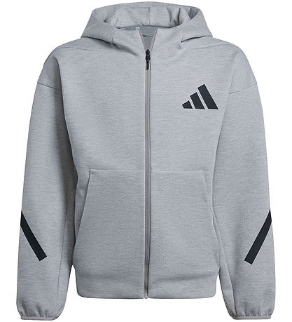 adidas Performance Trä jacka - Z.N.E. - Gråmelerad m. Svart