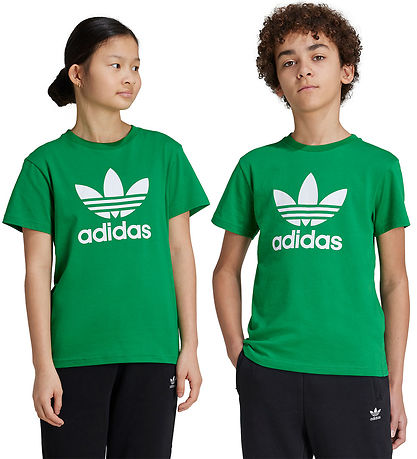 adidas Originals T-shirt - Trefoil - Green