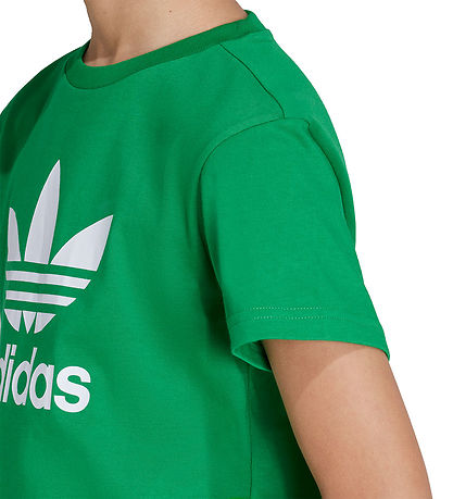 adidas Originals T-shirt - Trefoil - Green