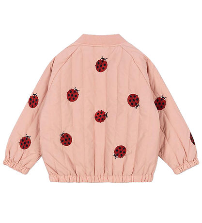 Konges Sløjd Thermo Jacket - Juno Bombs - Mellow Rose w. Ladybug