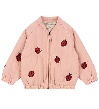 Konges Sløjd Thermo Jacket - Juno Bombs - Mellow Rose w. Ladybug
