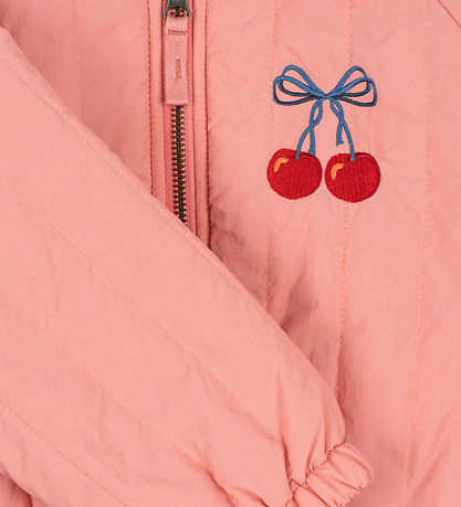 Konges Sløjd Bomber Jacket - Juno - Strawberry Ice w. Print
