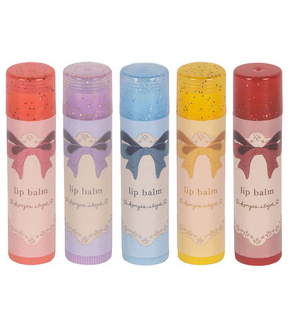 Konges Sløjd Läppelbalsam - Glitter - 5-pack - Multi