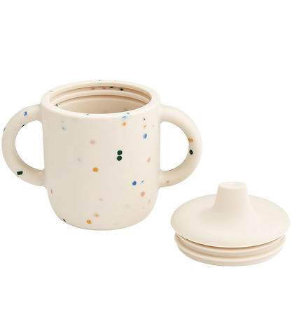 Liewood Bolli m. stút - Neil - Sílikon - 150 ml - Splash Dots/Se